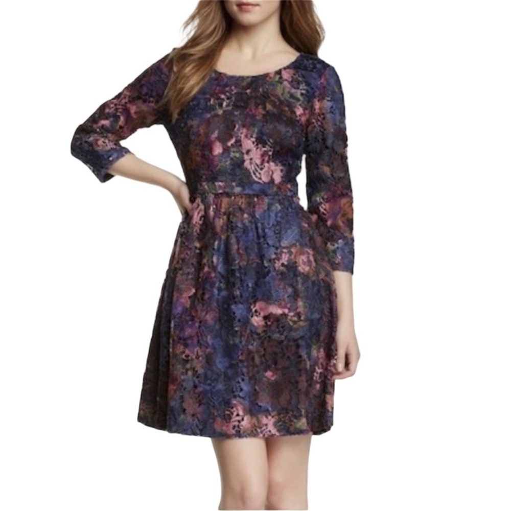 Catherine Malandrino Multicolor Floral Dress